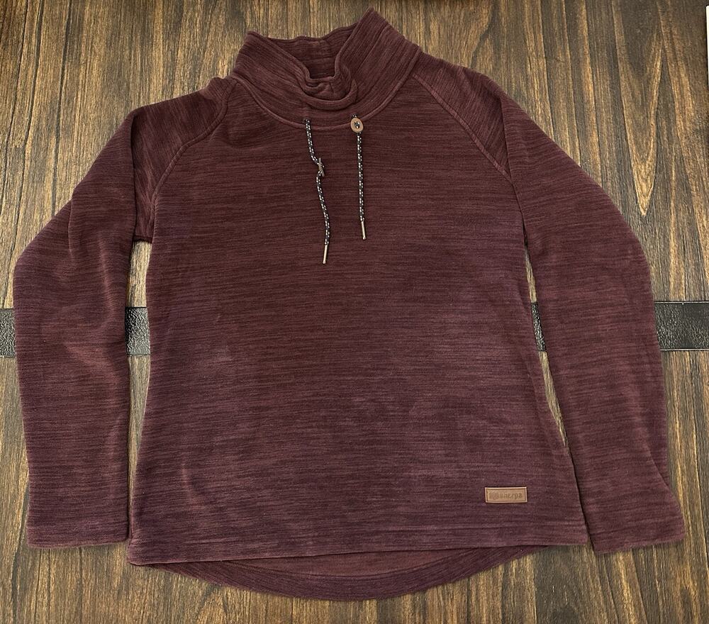Sherpa Adventure Gear Women’s Fleece Pullover Sonam Large- Maroon